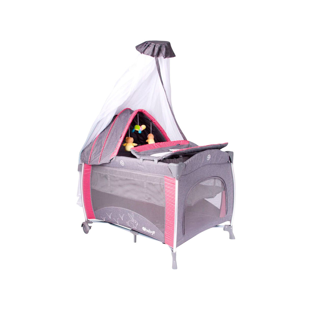 Ebaby Cuna Corral Noa Rojo