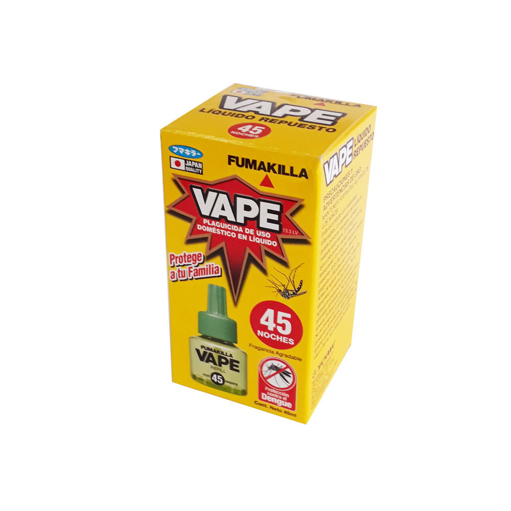 Insecticida Líquido Vape 45ml