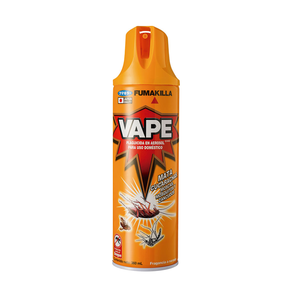 Plaguicida Multiusos en Aerosol Vape Aik 360ml
