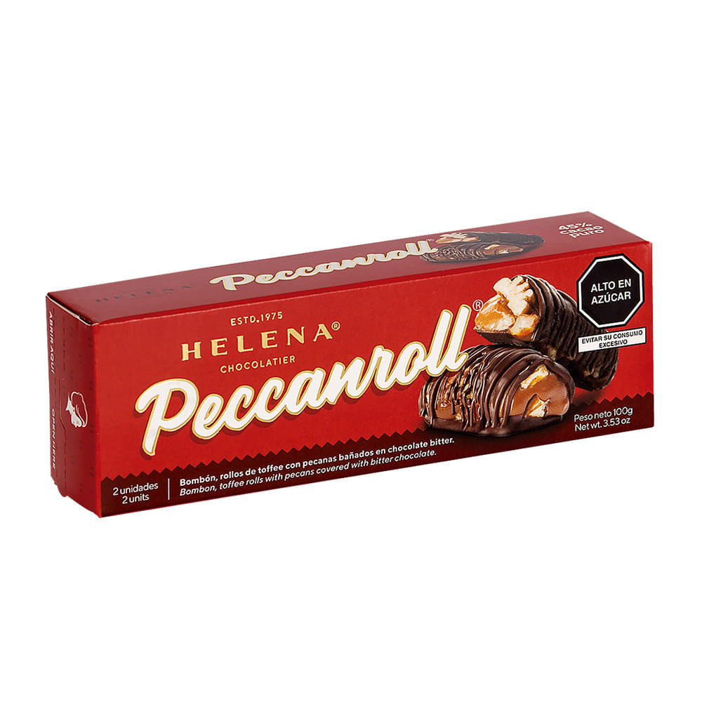 Chocolate Relleno con Toffe Helena Peccanroll Caja 100 g