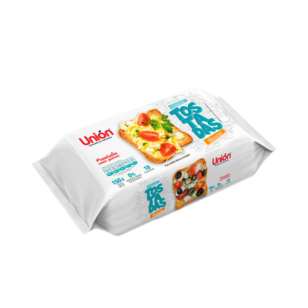 Tostadas Clásicas Unión Bolsa 10 unid