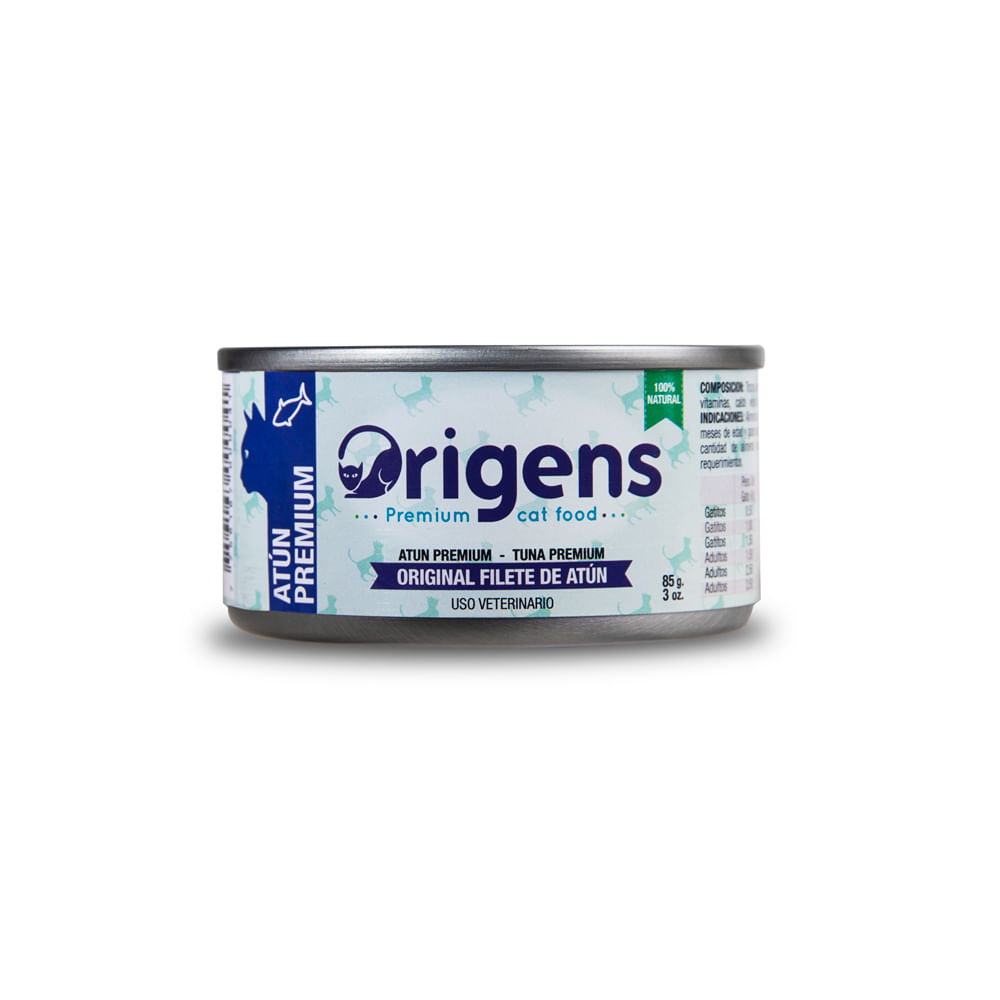Origens Comida para Gatos Filete de Atún Lata 85 g