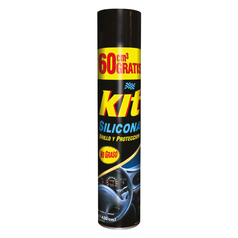 Silicona para Auto Brillo y Protección Kit Spray 420ml