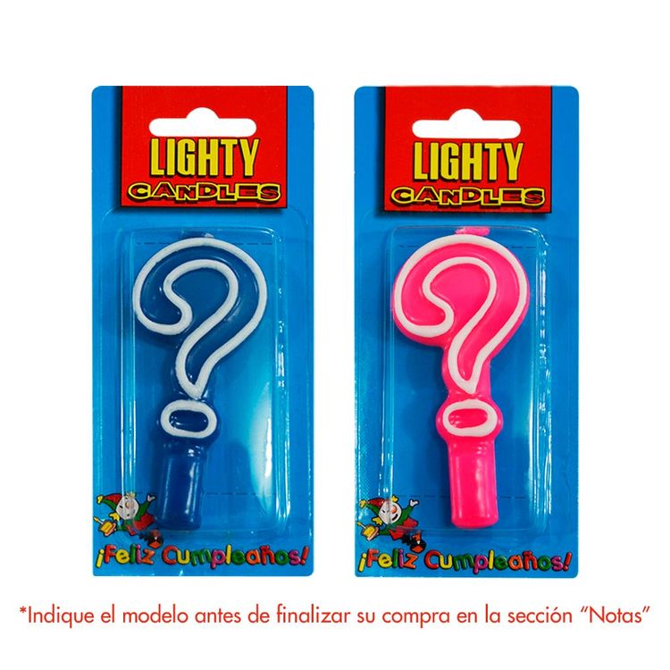 Lighty-Candles-Vela-Interrogante-Colores-Surtido-1-112529 Lighty-Candles-Vela-Interrogante-Colores-Surtido-1-112529