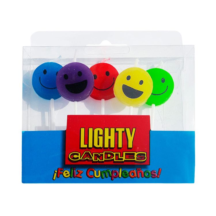 Lighty-Candles-Velas-Carita-Feliz-Caja-5-unid-1-112493 Lighty-Candles-Velas-Carita-Feliz-Caja-5-unid-1-112493