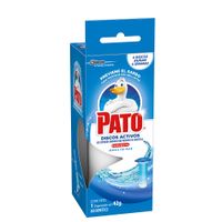 Limpiador Continuo para Inodoros Discos Activos Pato Brisa de Mar Repuesto 42 g