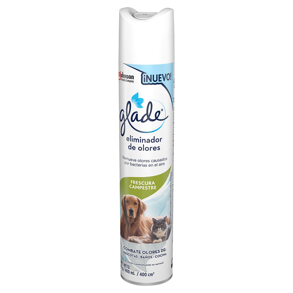 Eliminador de Olores Glade Aerosol Frescura Campestre 400 ml