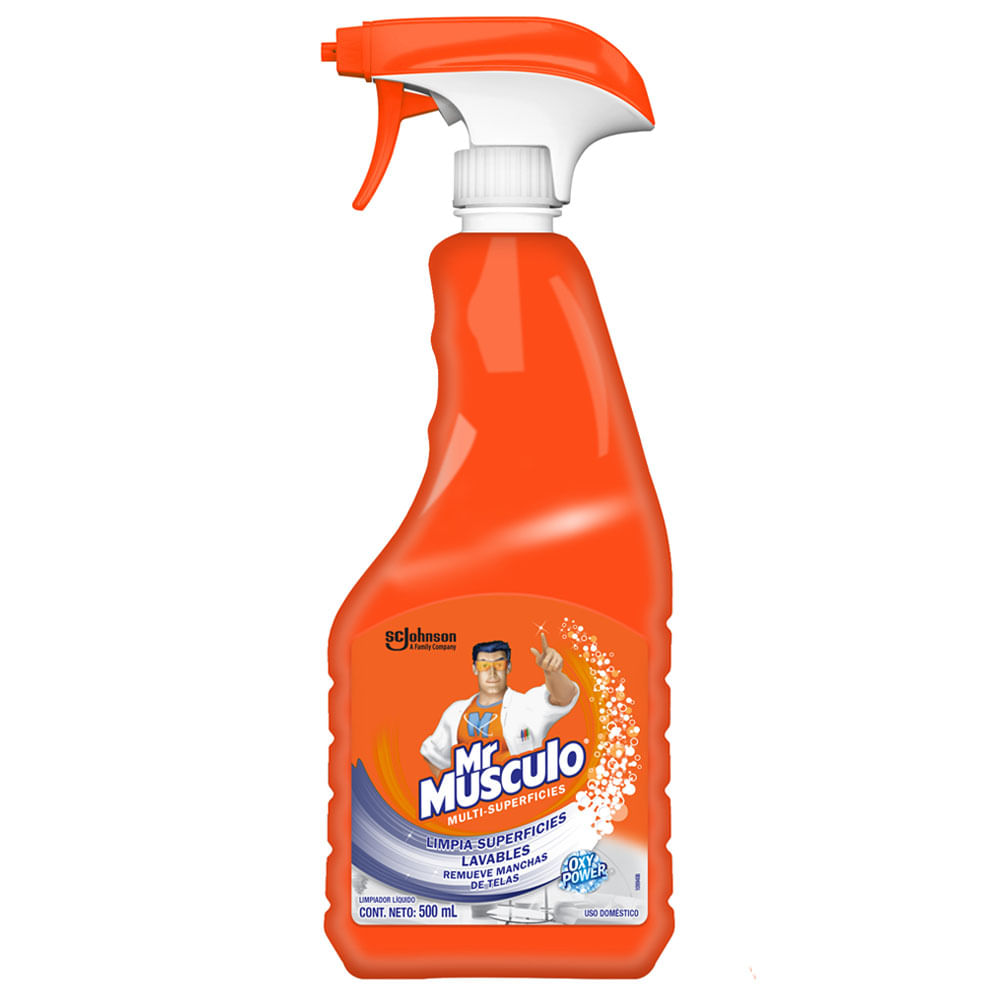 Limpiador Mr Músculo Líquido Multiusos Gatillo 500ml