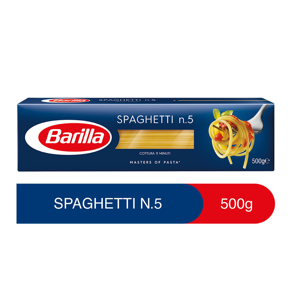 Spaghetti Nro 5 Barilla Caja 500 g