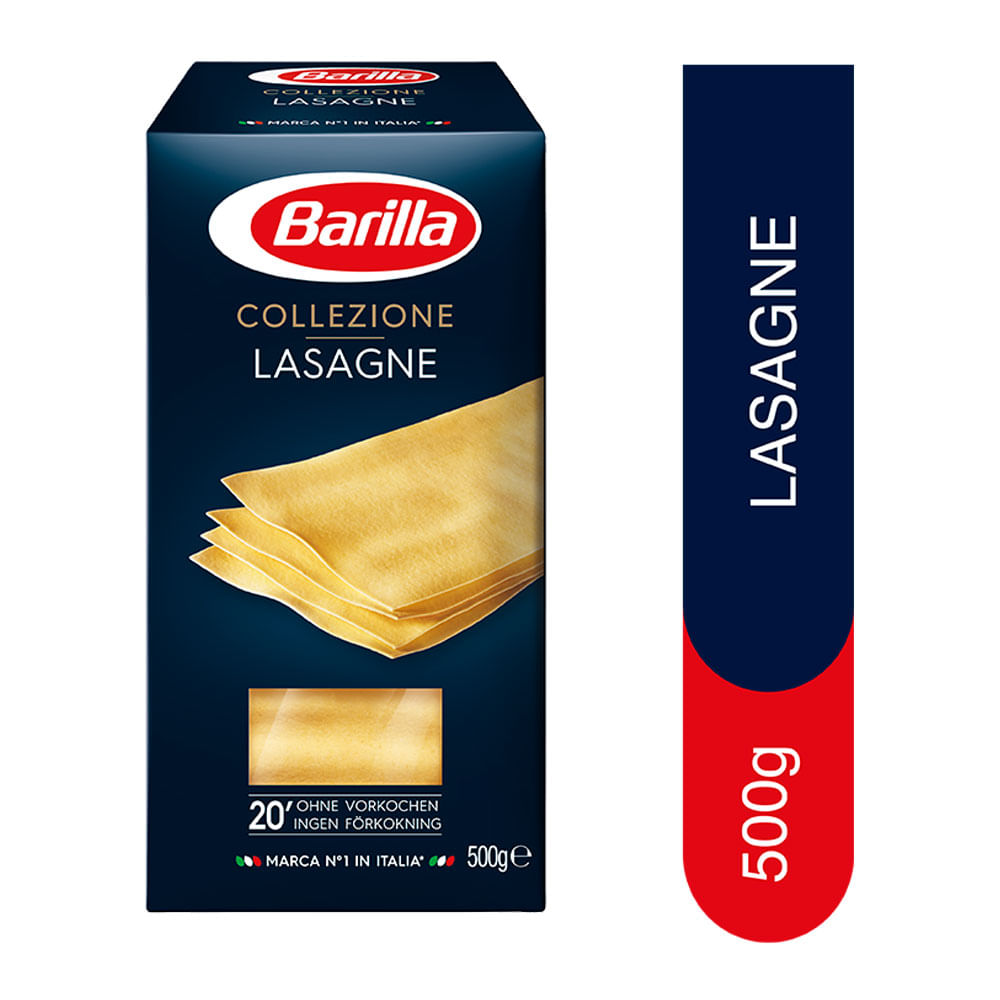 Lasagna Barilla Caja 500 g