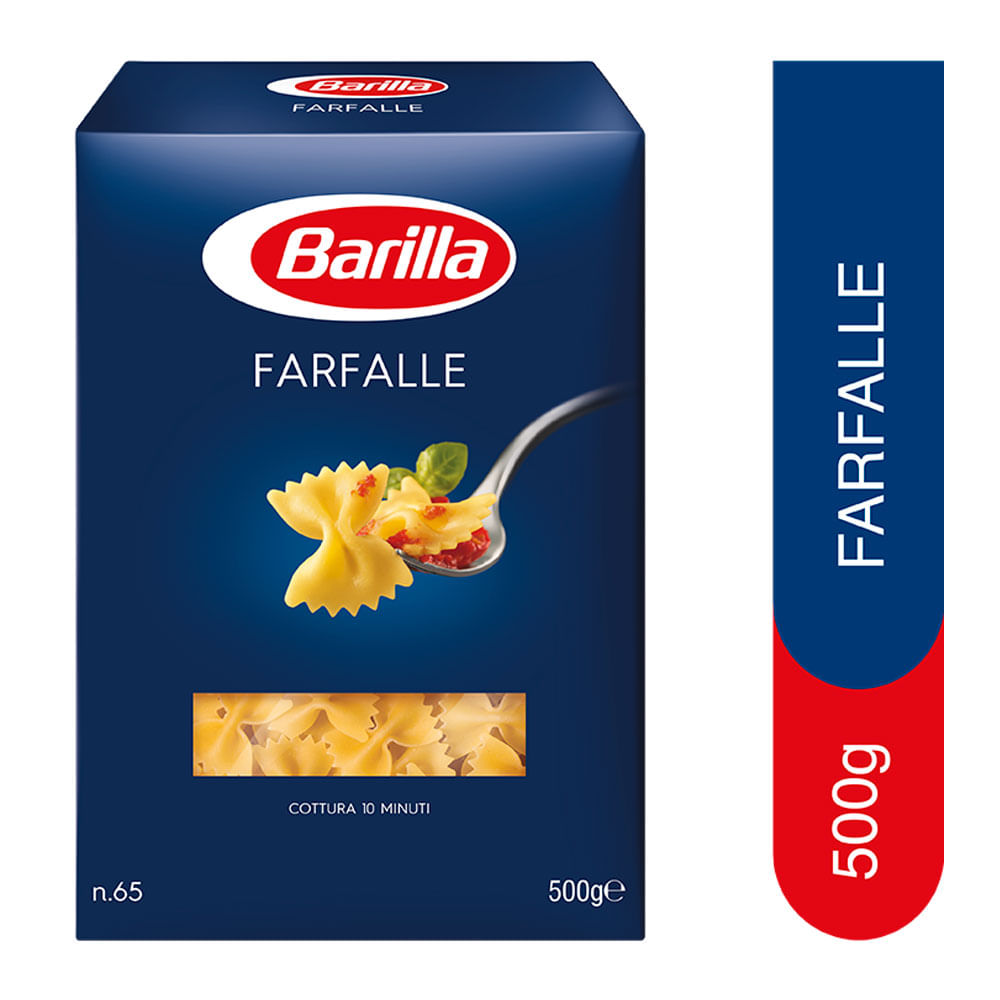 Pastina Farfalle Nro 65 Barilla Caja 500 g