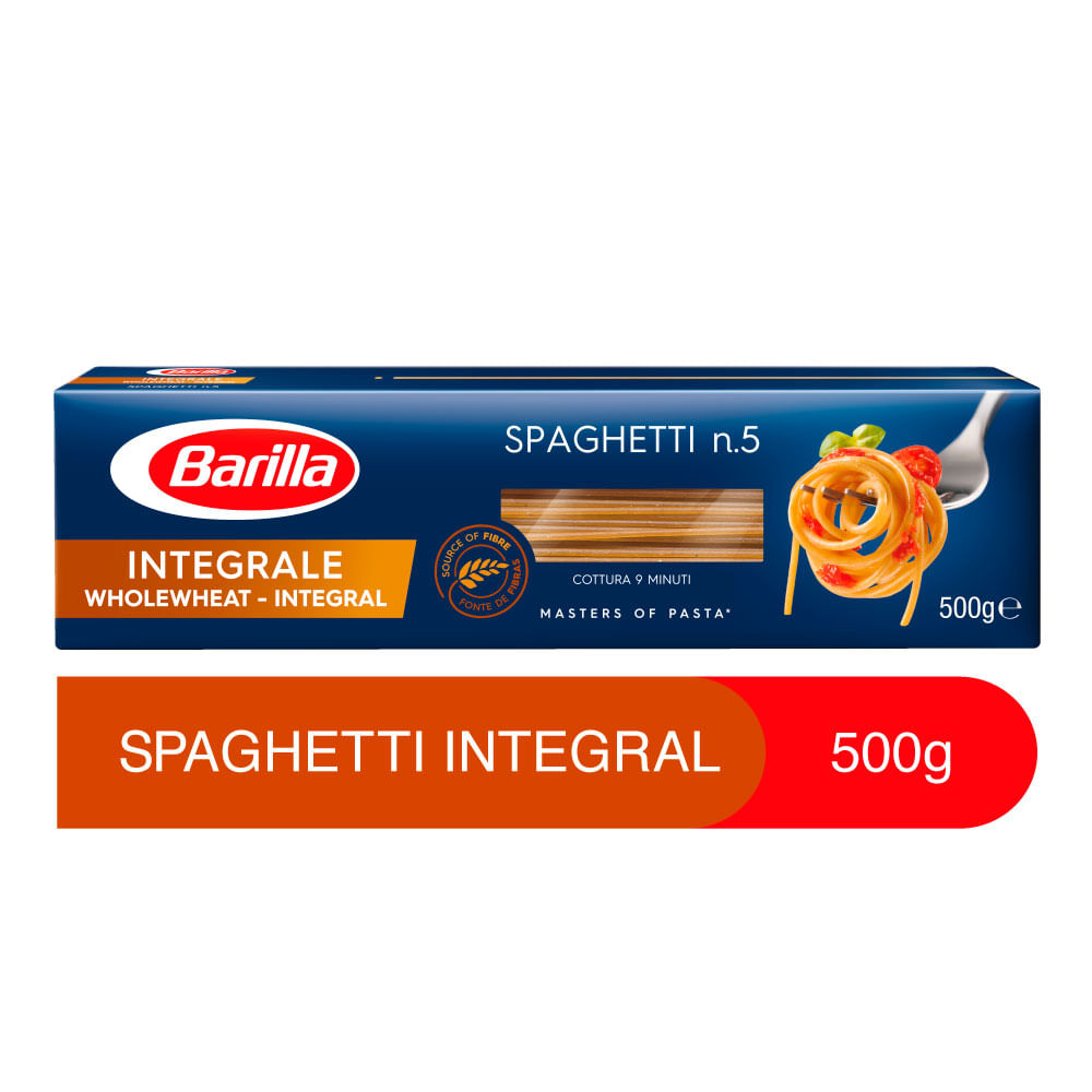 Spaguetti Barilla Integral Caja 500 g