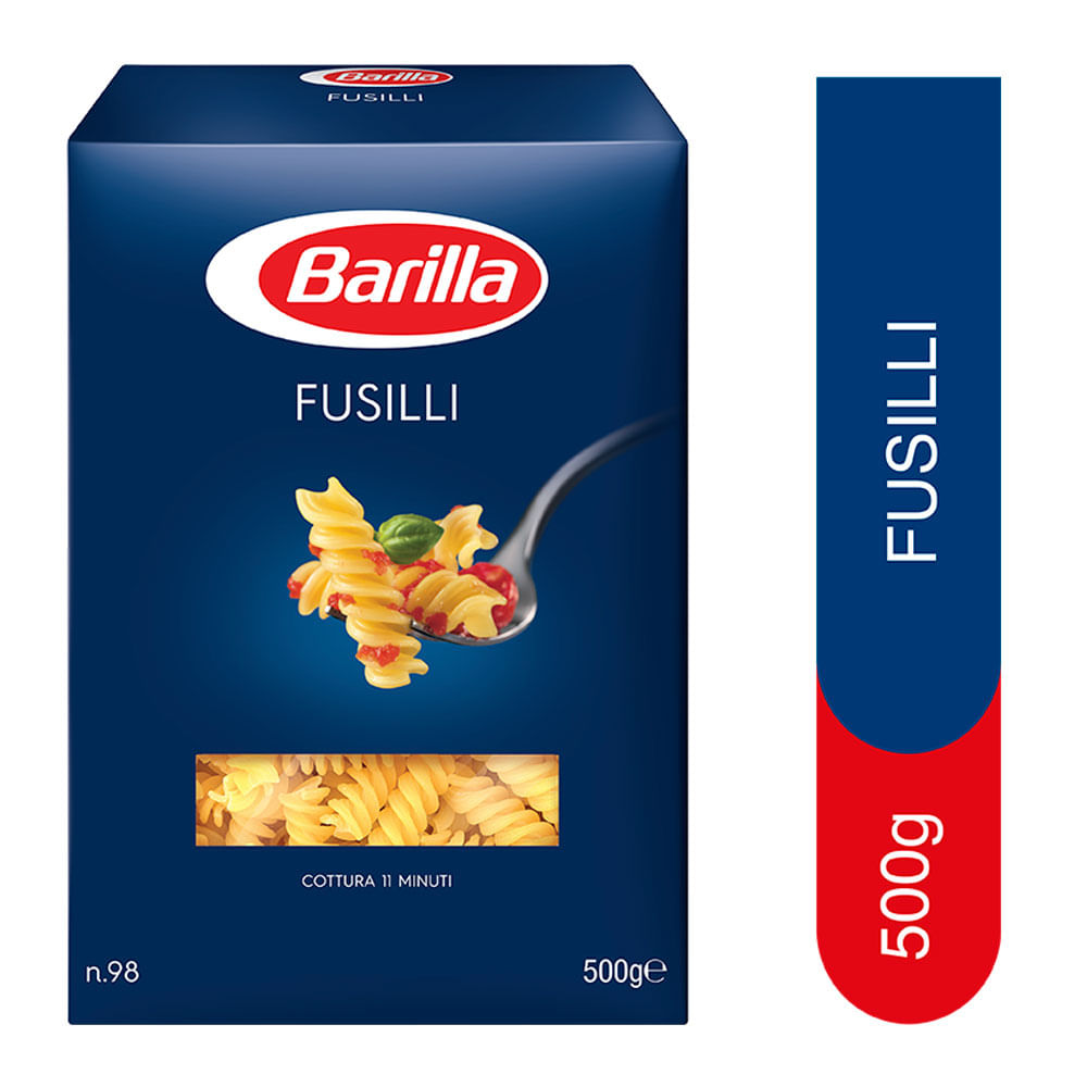 Fusilli Barilla # 98 Caja 500 g
