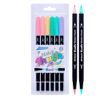 Artesco-Plumones-Doble-Punta-Pastel-Brush-Pack-6-unid-1-187641725