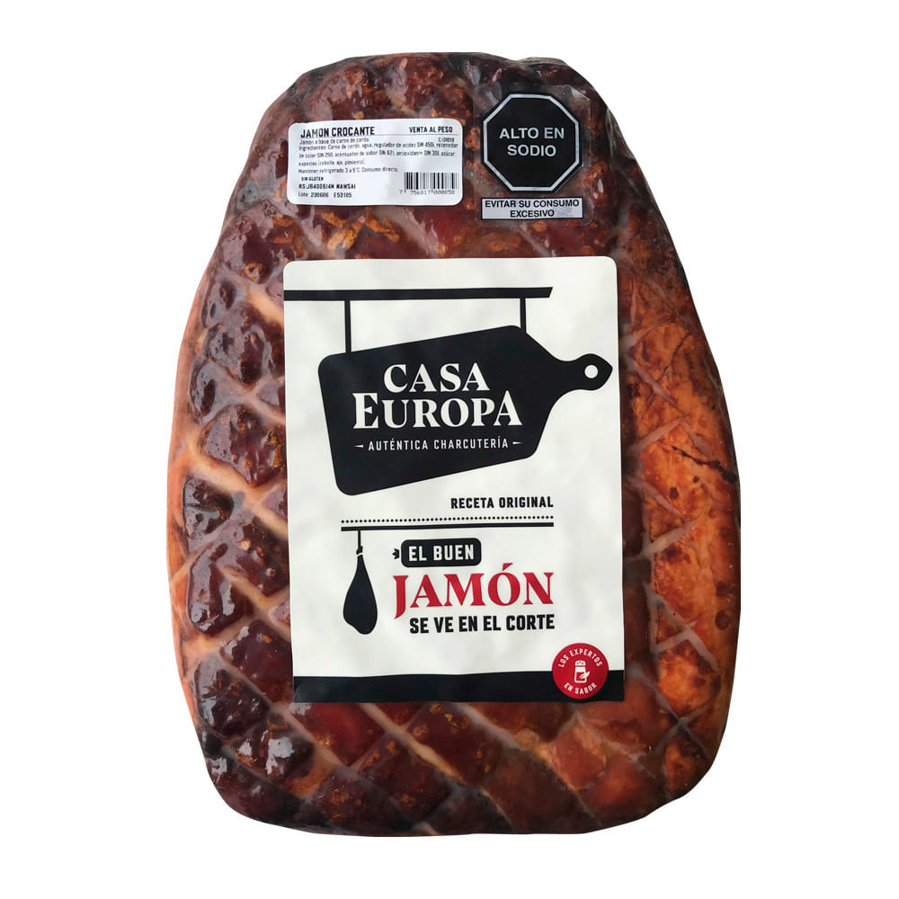 Jamón Crocante Casa Europa x kg