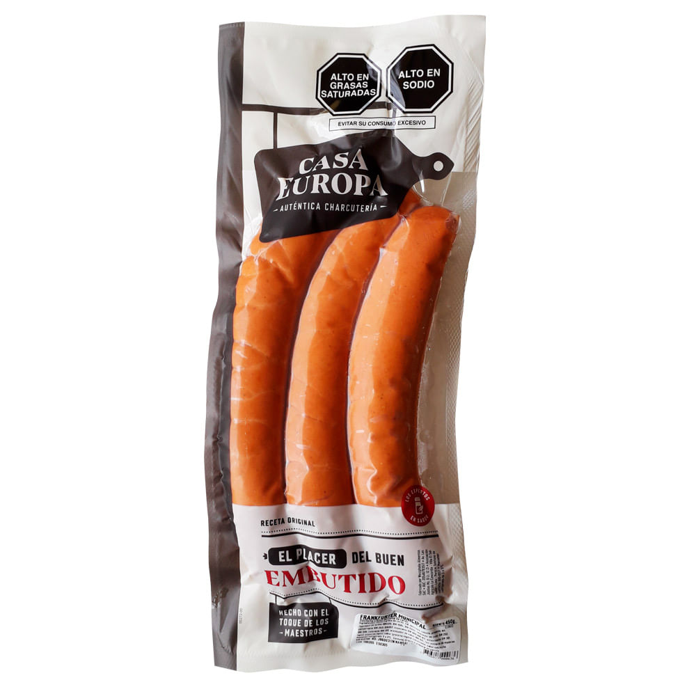 Frankfurter Municipal Casa Europa Paquete 460 g