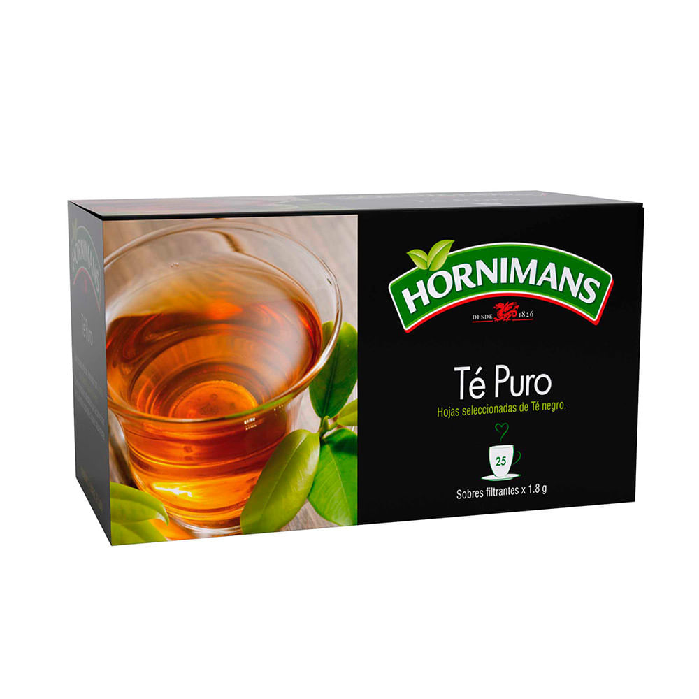 Té Negro Hornimans Caja 25 Unid