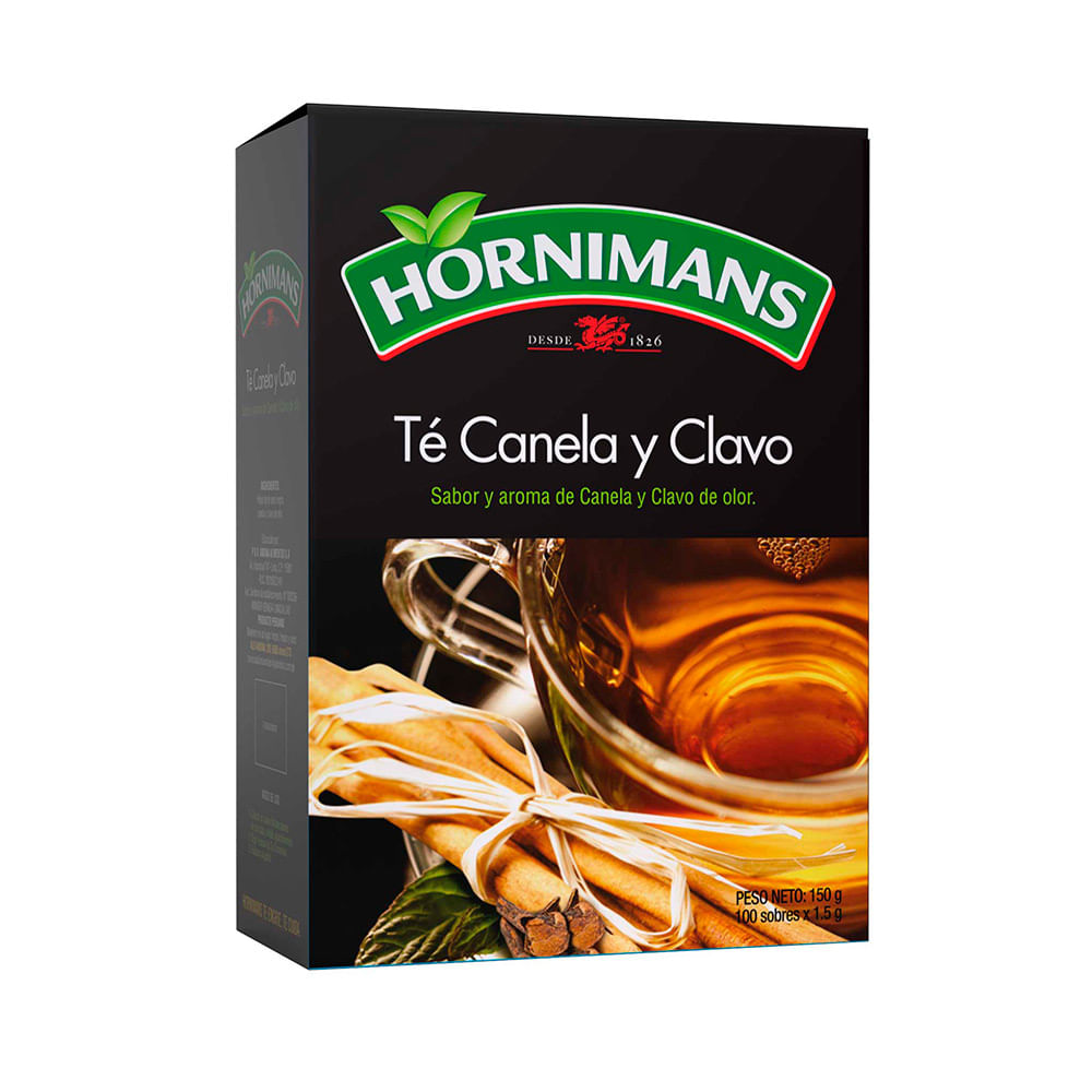 Té Canela y Clavo Hornimans Caja 100 unid