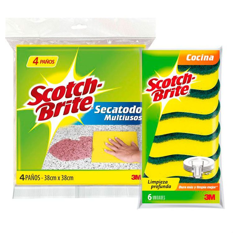 Pack-Scotch-Brite-Pa-o-Secatodo-Multiusos-Bolsa-4-unid-Esponja-2-en-1-Multiusos-Cocina-Bolsa-6-unid-1-24610998