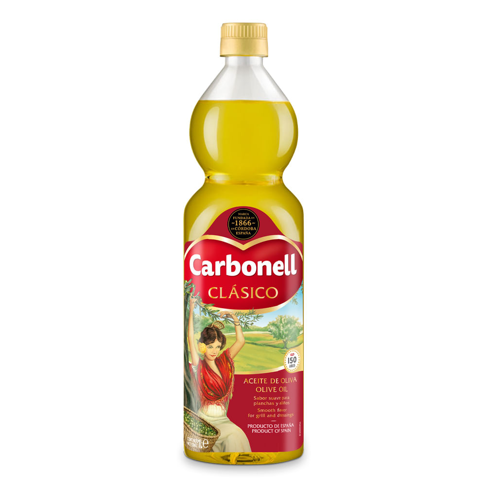 Aceite de Oliva Clásico Carbonell Botella 1 Lt