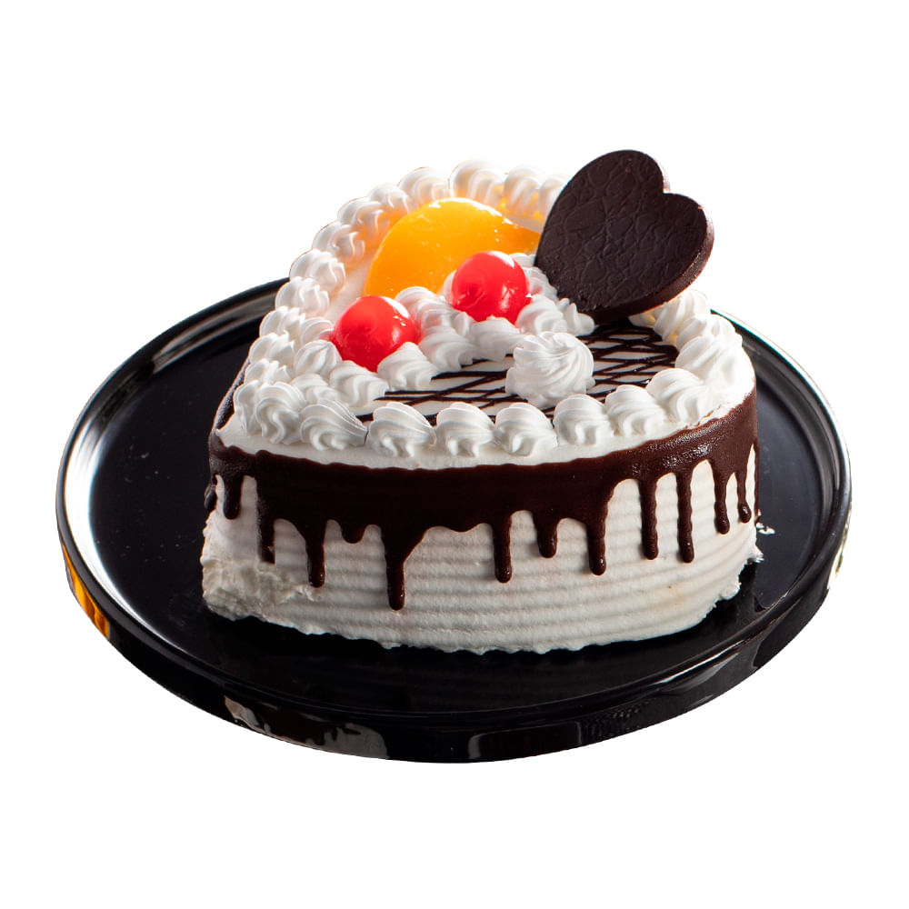 Torta Corazon Chantilly Petit Wong 6 Porciones Wong