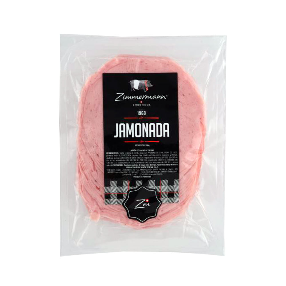 Jamonada Especial Zimmermann Paquete 200 g