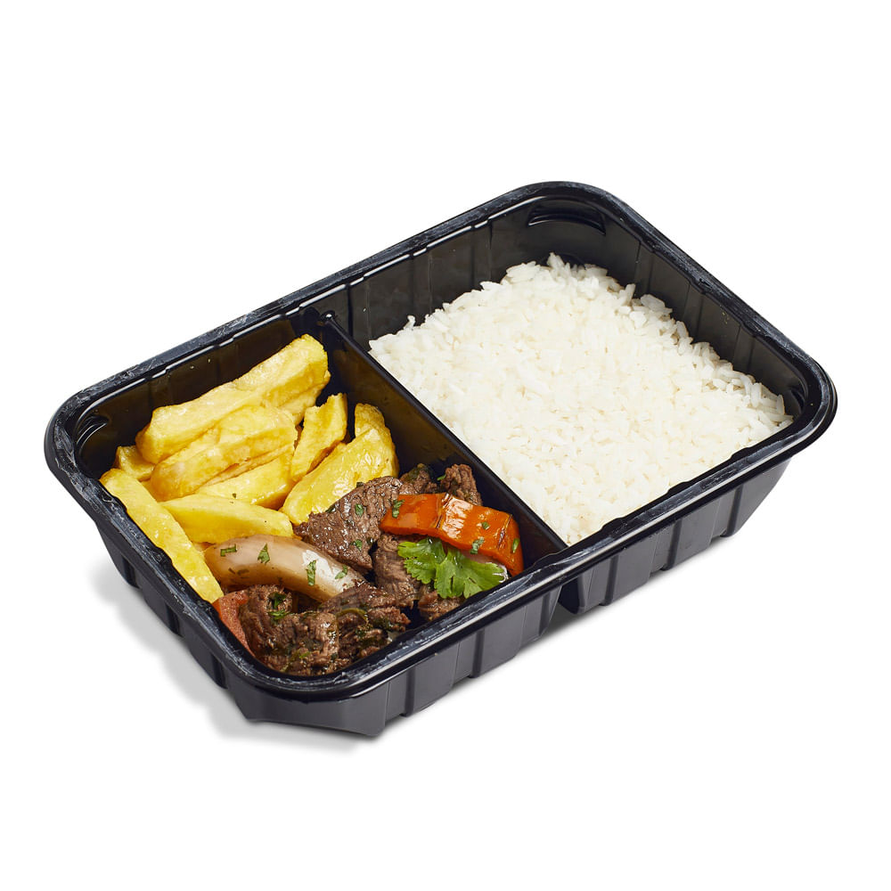 Lomito Saltado + Papas Fritas + Arroz Blanco Cuisine & Co 400g