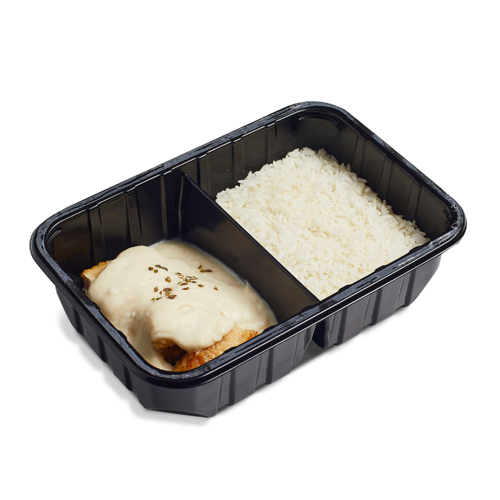 Pollo Enrollado con Salsa y Arroz Blanco Cuisine & Co 400g