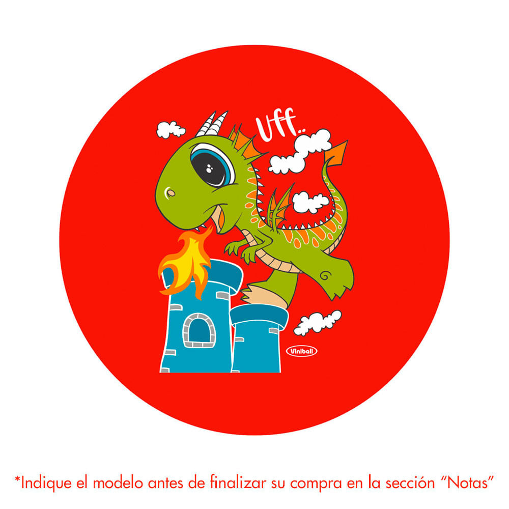 Viniball Pelota Recreativa Dragones Surtido