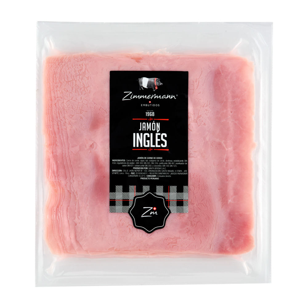 Jamón Inglés Zimmermann 200g