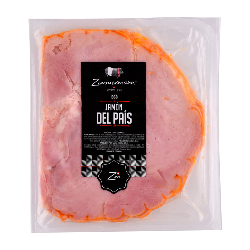 Jamón del País Zimmermann Paquete 200 g