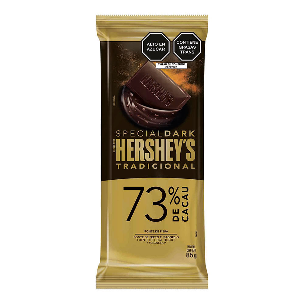 Chocolate Oscuro 73% Cacao Hershey's Tradicional 85g