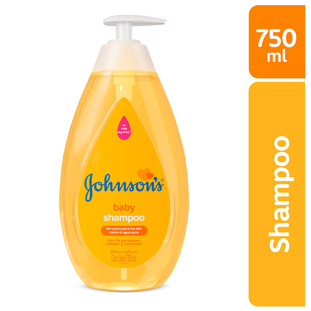 Shampoo Johnson's Baby Original Frasco 750 ml
