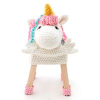 Un Lunar Banquianimalito Unicornio Rizado