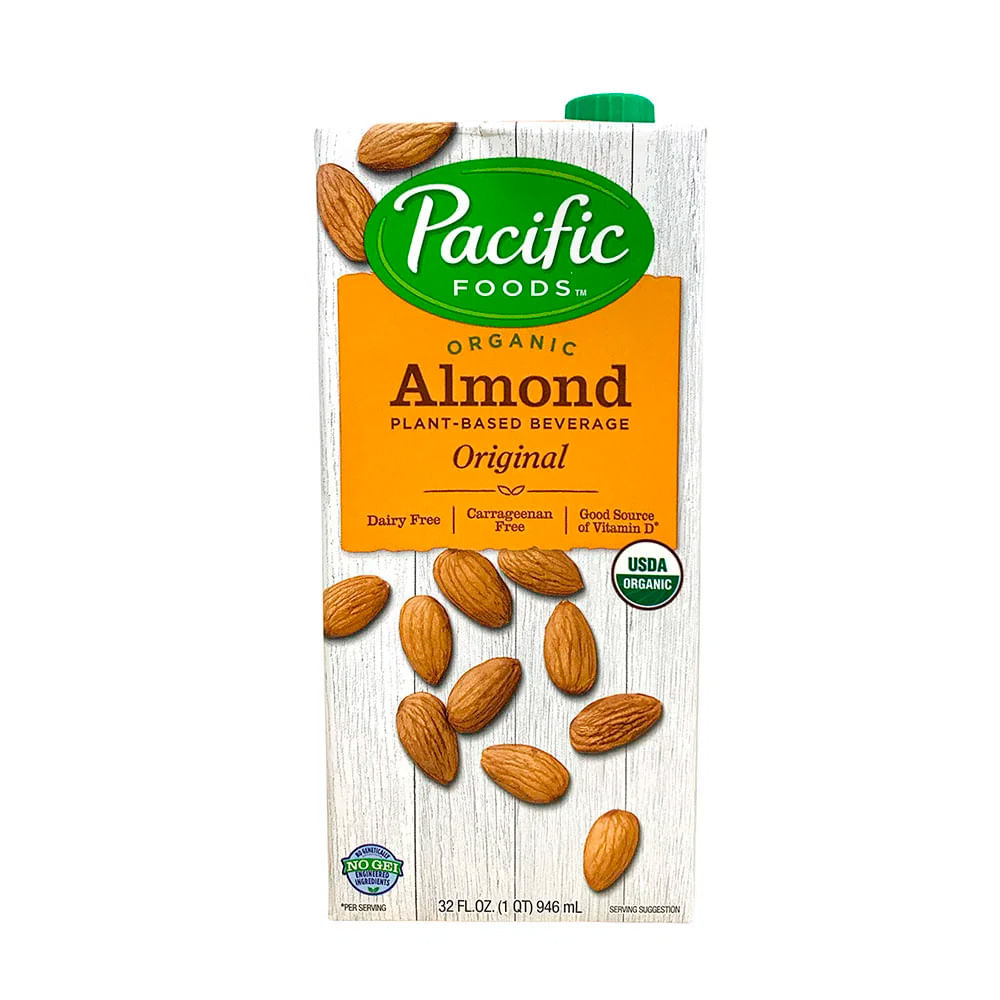 Bebida de Almendras Original Orgánica Pacific Caja 946 ml