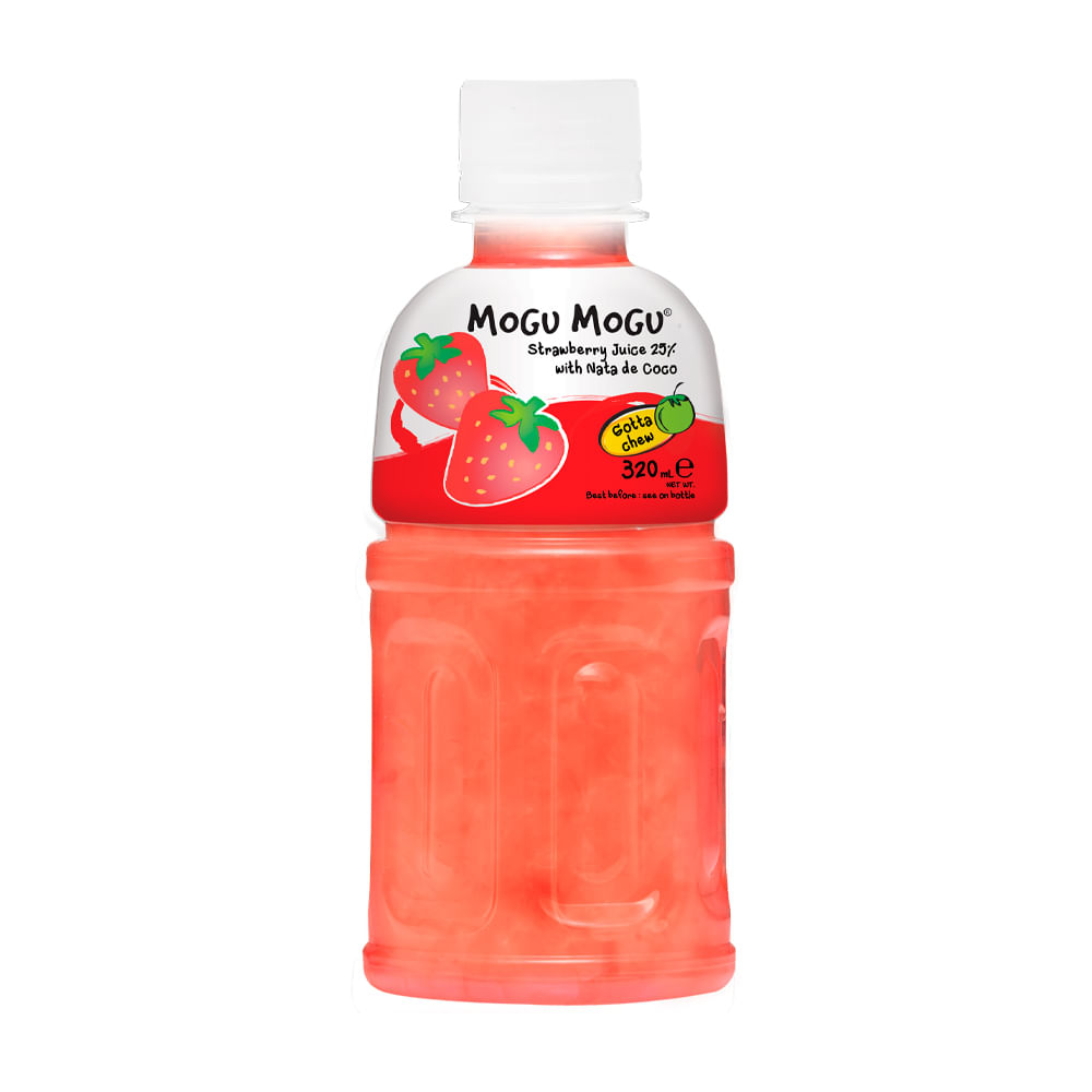 Bebida de Fresa Mogu Mogue Botella 320 ml