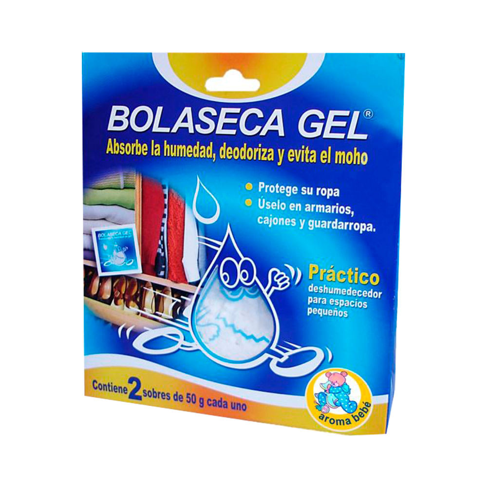 Deshumedecedor Bola Seca Gel Bebé Sobre 50 g Caja 2 unid
