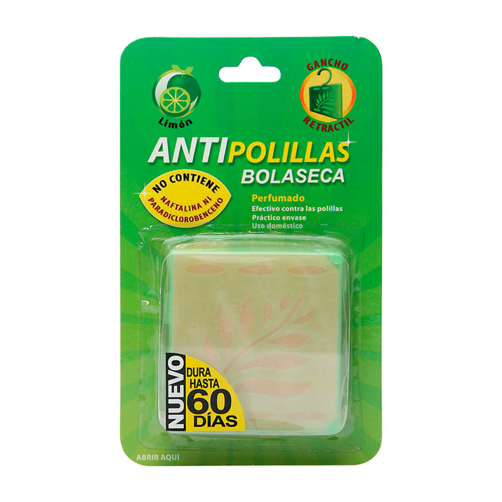 Antipolillas con Gancho Limón Bolaseca