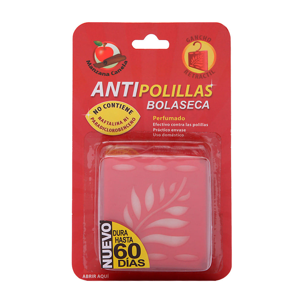 Antipolillas con Gancho Manzana Canela Bolaseca