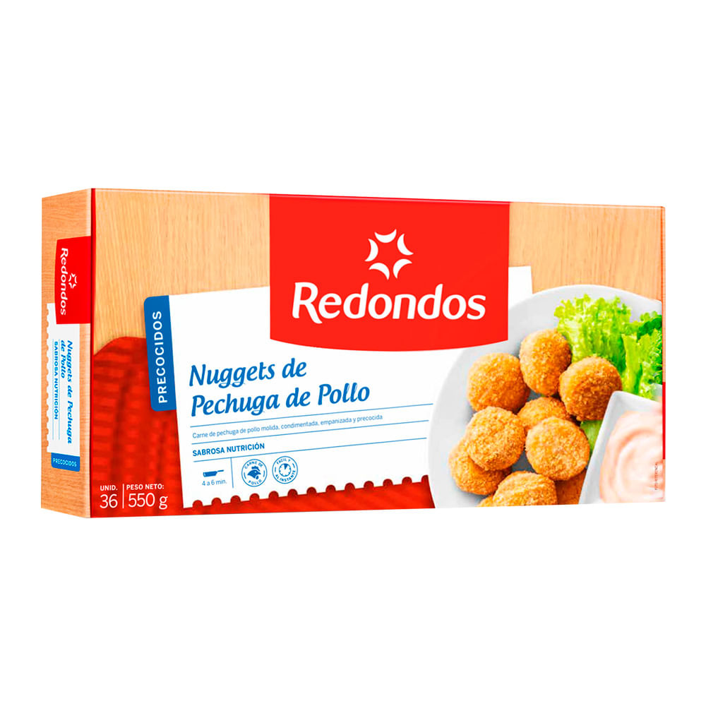 Nuggets de Pechuga de Pollo Redondos 36un