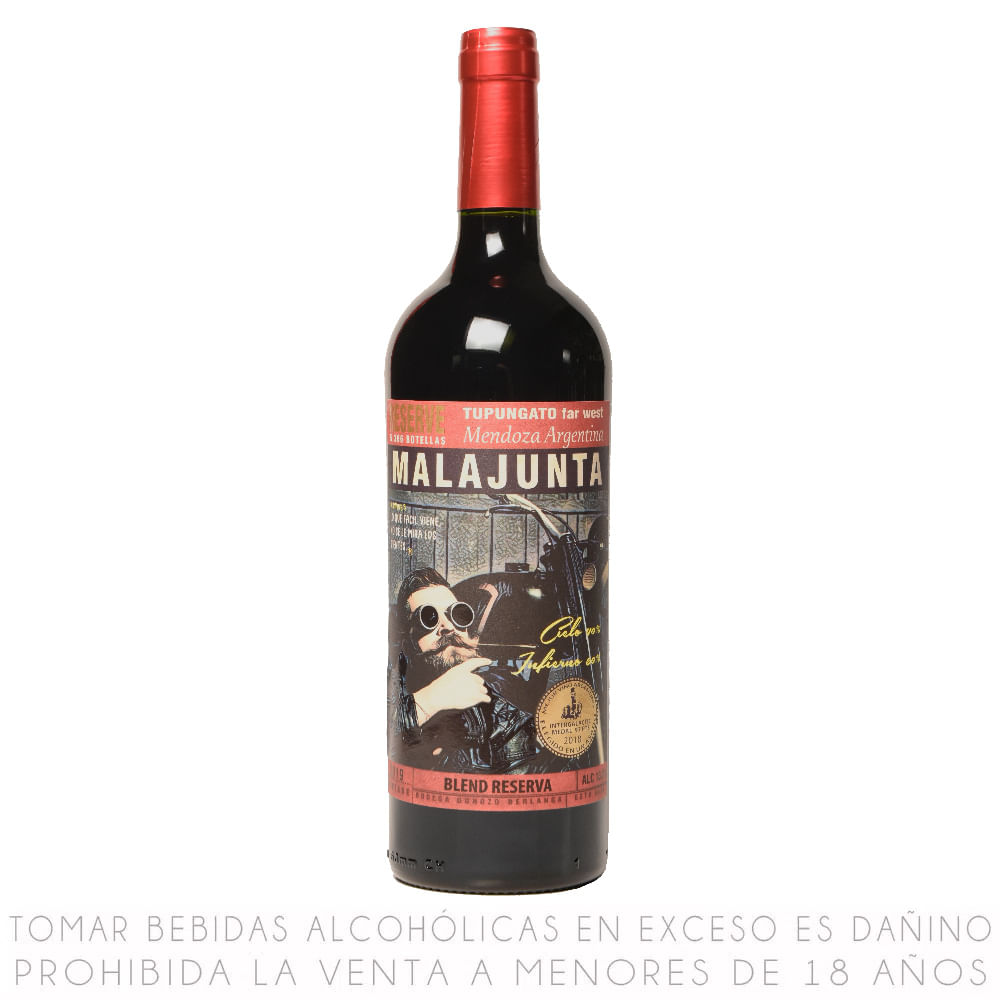 Vino Tinto Blend Reserva Malajunta Botella 750ml