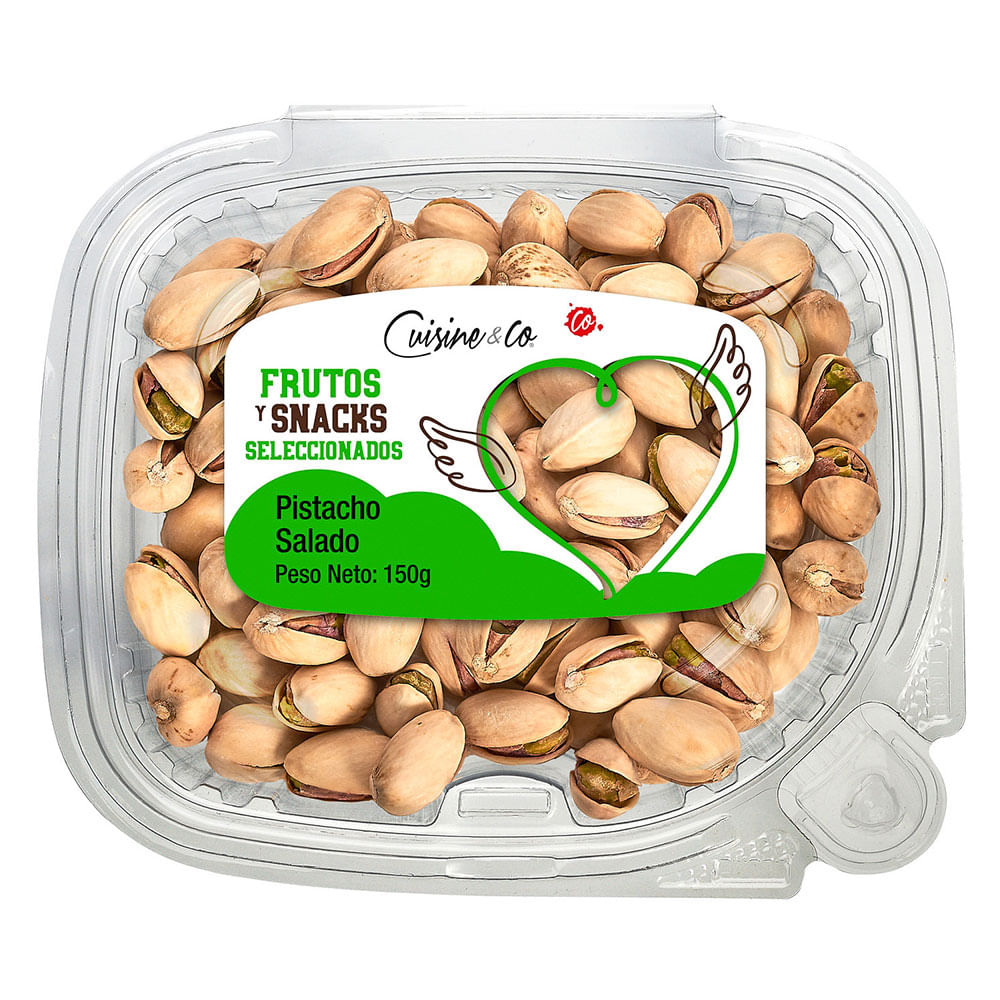 Pistachos Salados Cuisine&Co Pote 150 g