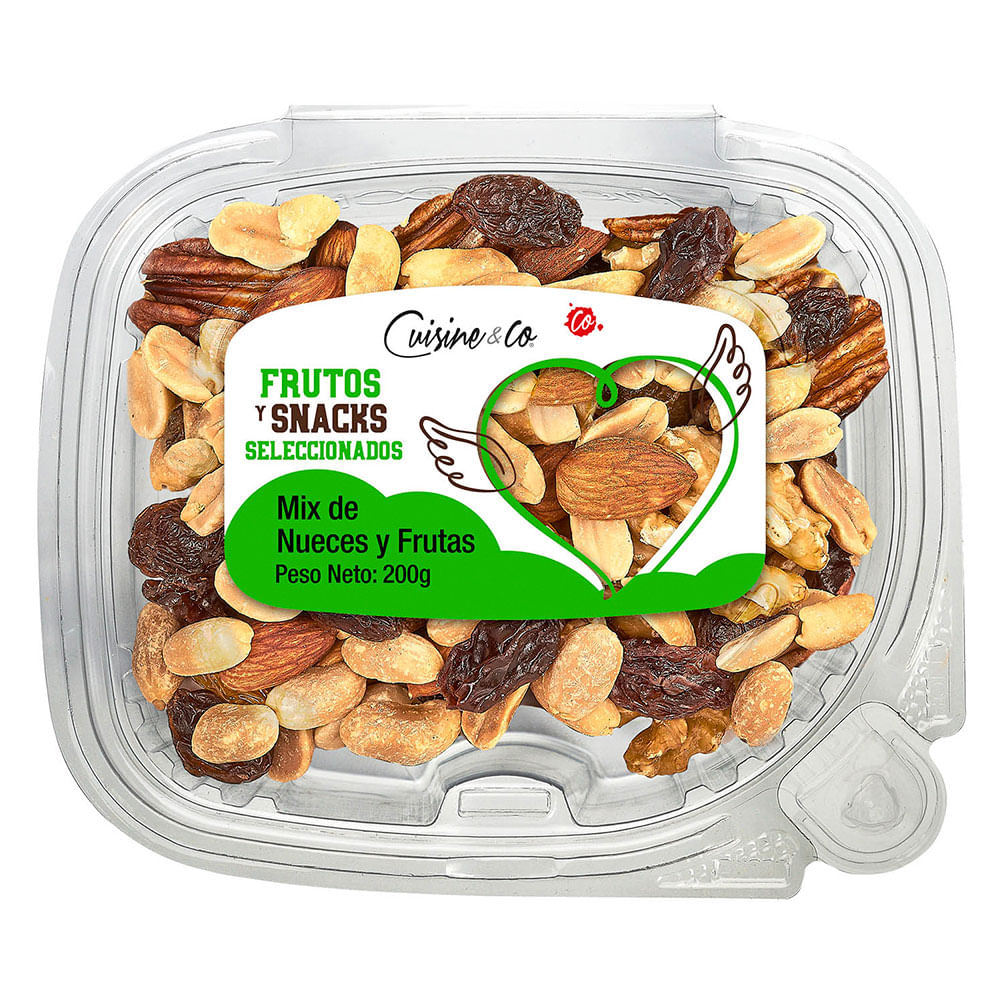 Mix de Nueces y Frutas Cuisine&Co Pote 200 g