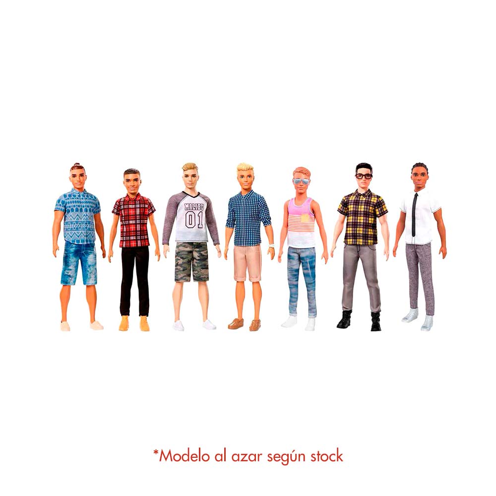 Muñeco Fashionista Ken Surtido
