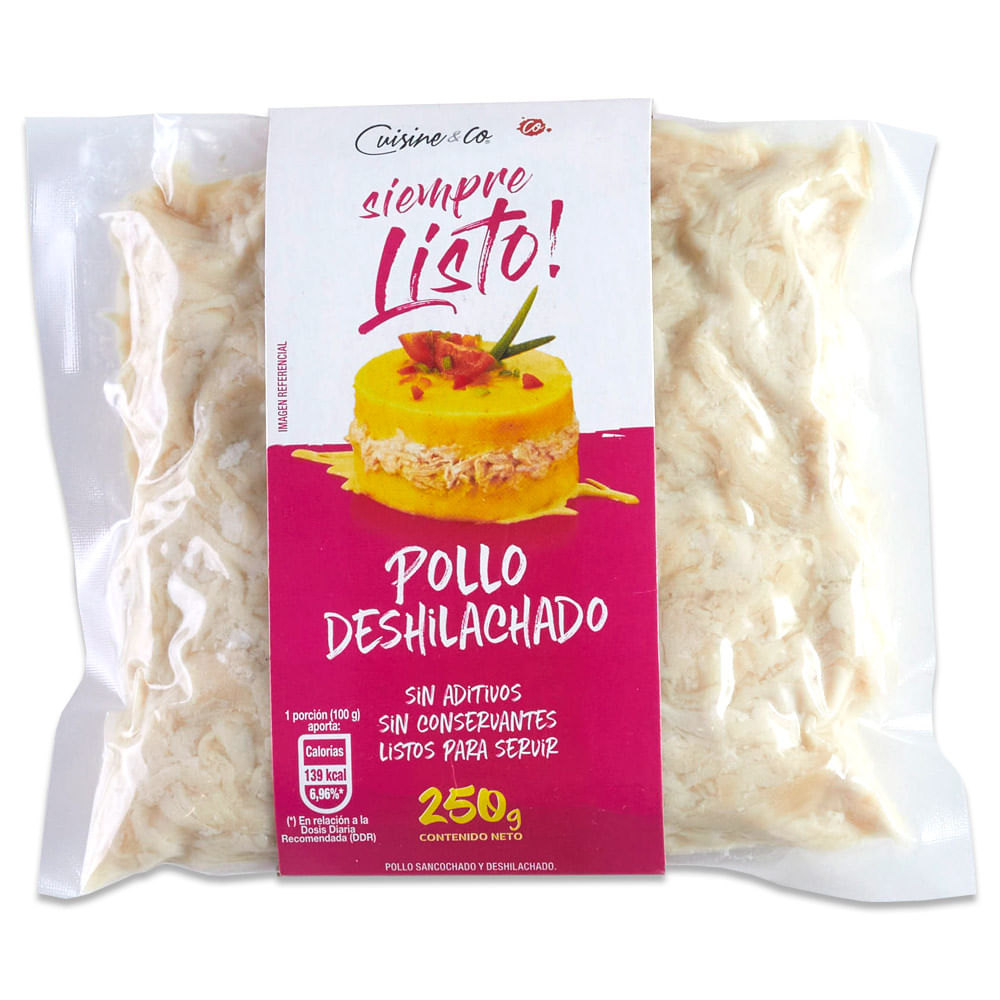 Pollo Deshilachado Bolsa 250 g