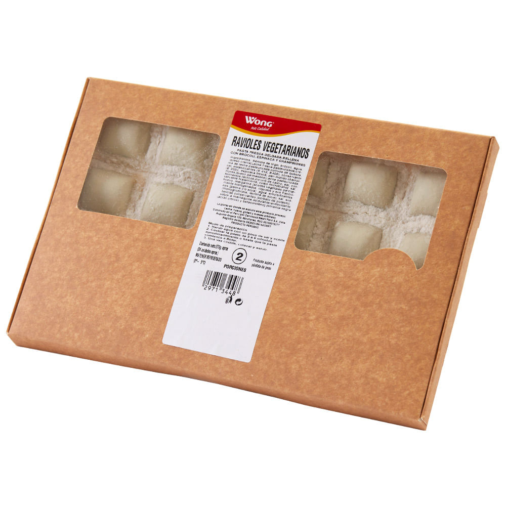 Ravioles Vegetarianos Wong 24un