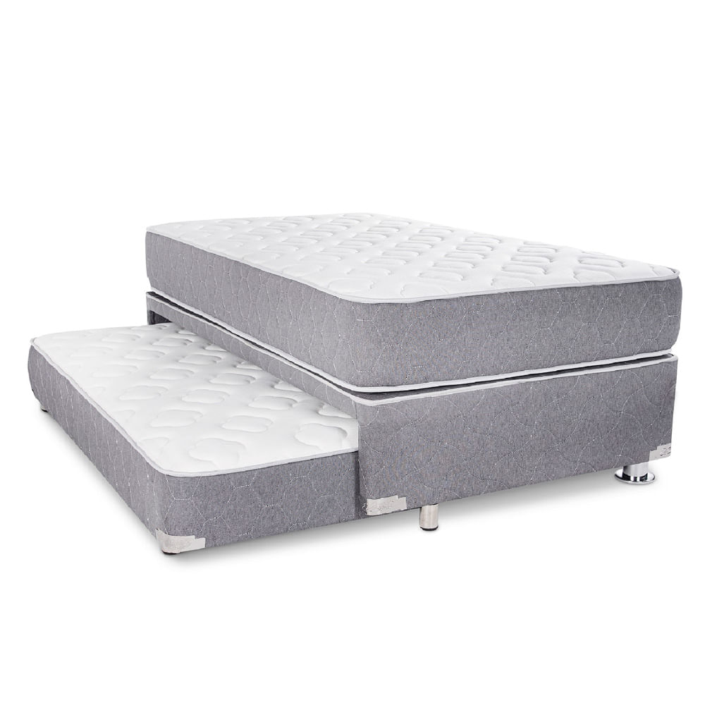 El Cisne Conjunto Cama Diván 2 Plazas + 3 Almohadas