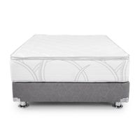 El Cisne Conjunto Box Tarima Fer 1.5 Plazas + Almohada