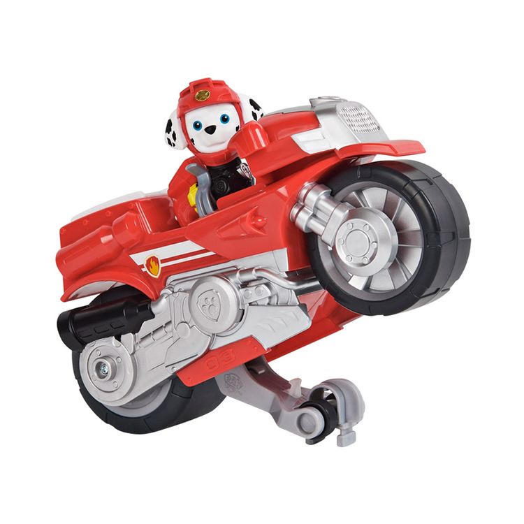 Paw Patrol Moto Pups Vehículo Deluxe Marshall - Wong