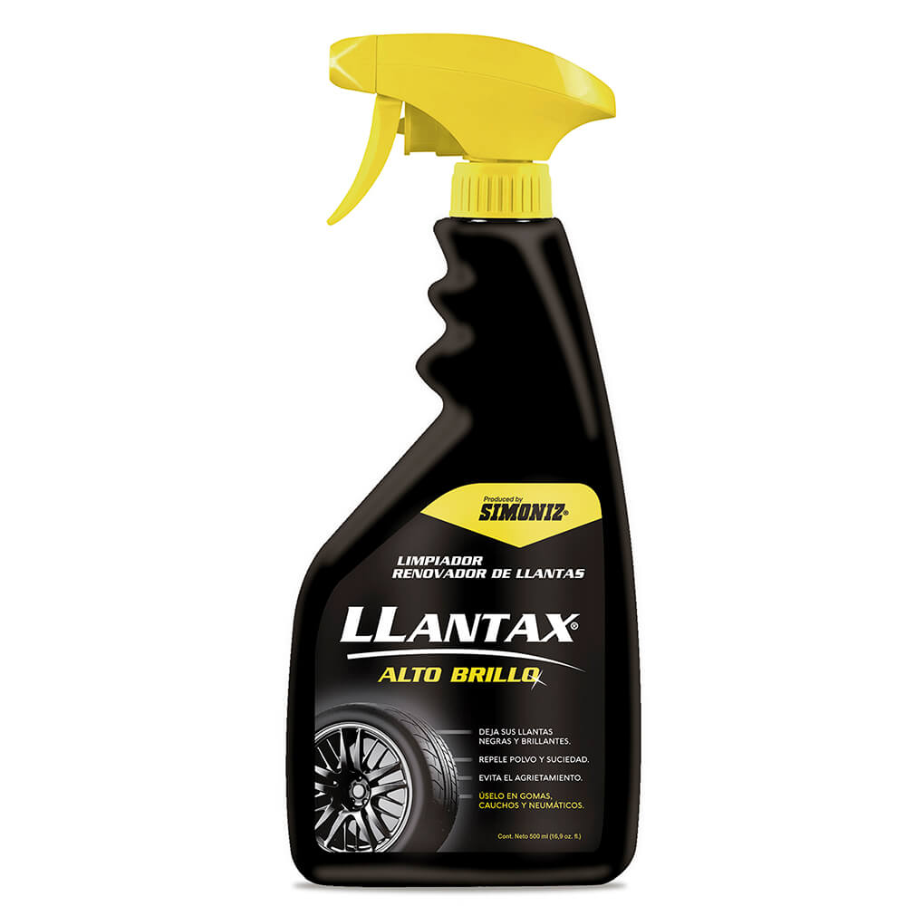 Limpiador Renovador de Llantas Llantax Simoniz Spray 500 ml